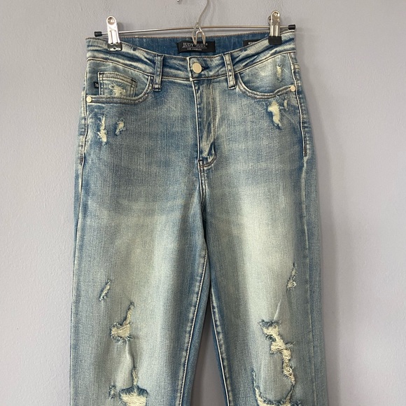 Judy Blue Eastpointe High Waist Boyfriend Jeans Size 26 - Picture 3 of 9
